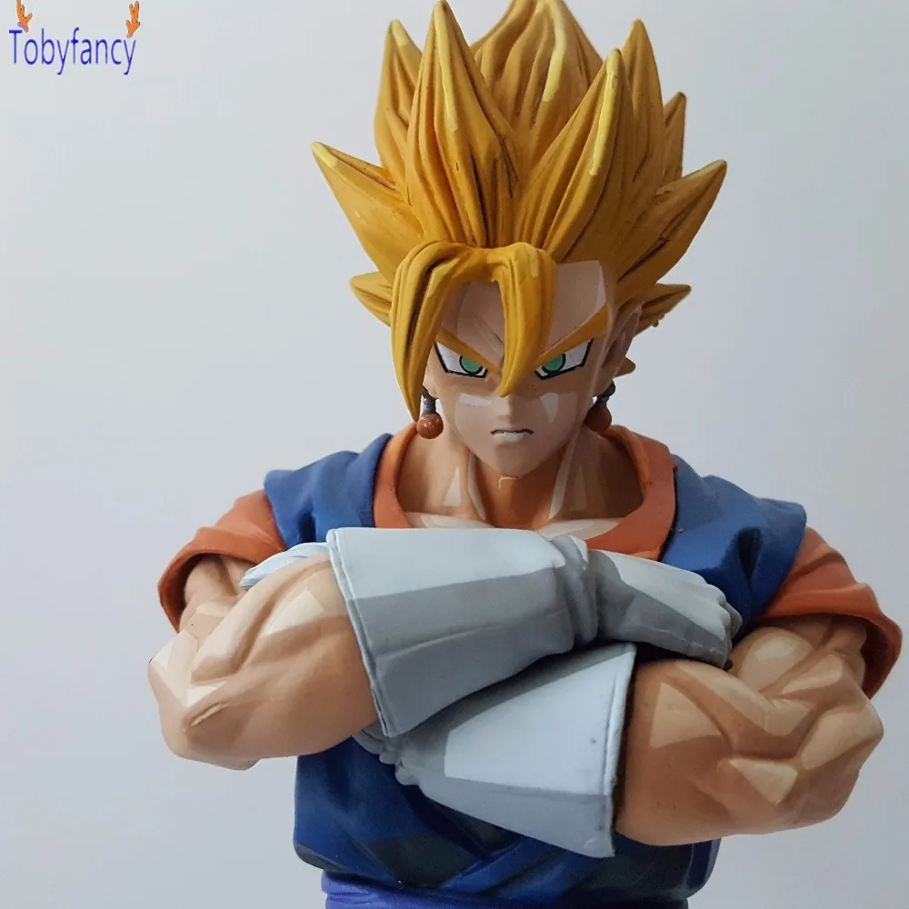 Dragon Ball Z Vegetto цифры 26 см Коллекция Модель игрушки DBZ Супер Саян Сон Гоку Цвет версия
