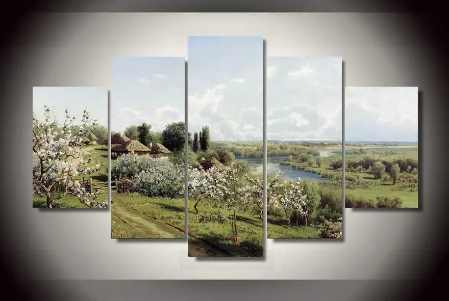 

HD Printed Landscape painting pictures Painting on canvas room decoration print poster picture canvas Free shipping/aa-1428