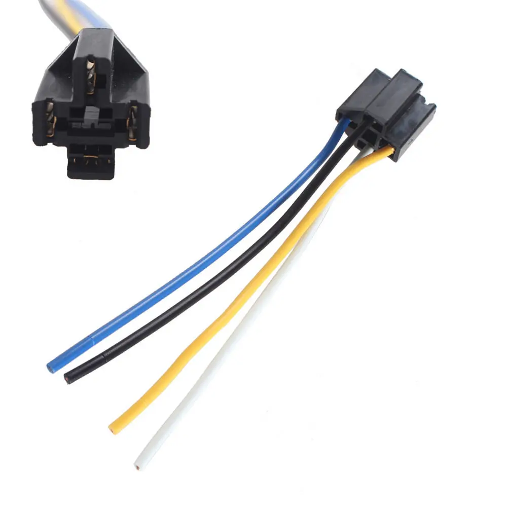 Усиленное реле для автомобиля 12 В 40 А 4 контакта|wire 5 way switch|wire cigarette lighter carcar wire harness |