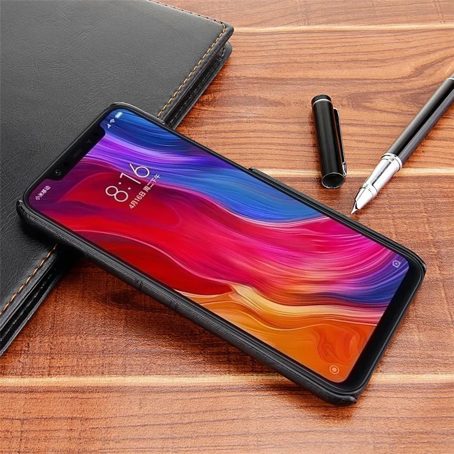 Корпус mi A2 со слотами для карт и кошелек кожаный чехол телефона Xiaomi 8 Se 6x 5x A1 Red 5 Plus