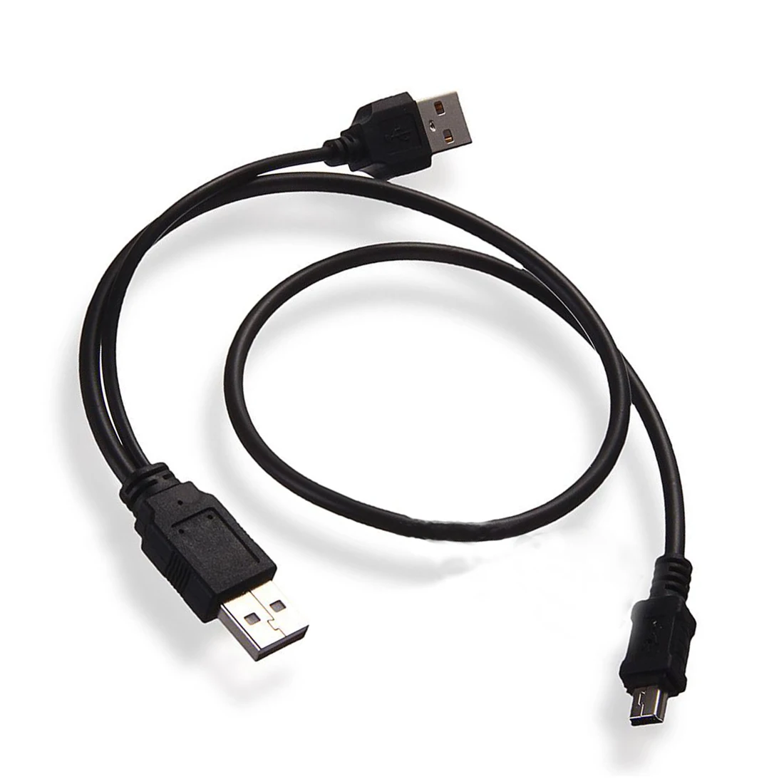 Новые Домашние модные Новое поступление черный USB 2 0 A Y Мощность кабель для