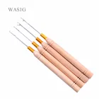 (12 шт.лот) пластиковая ручка крючок иглымикро кольца иглыволосы инструменты для микро кольца наращивания волос