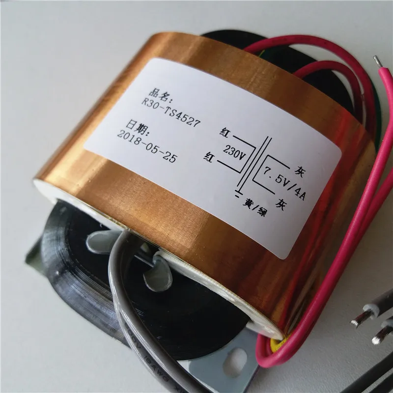250V 0.12A 6 3 V 2A R трансформатор сердечника R30 изготовленный на заказ 220 V/230 30 45VA с
