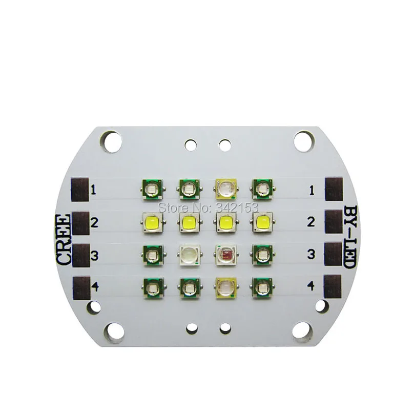 Светодиодный светильник для аквариума 48 Вт 4 канала 420NM 430NM 470NM 495NM 6500K|cree xpe|lamp lightled
