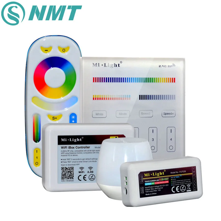 DC12V 24 V RGB CCT светодиодный пульт дистанционного управления Управление Mini Mi light 2 4 г