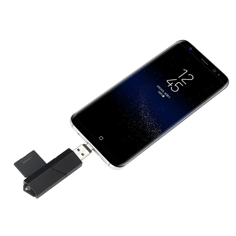 USB C Type к OTG мини адаптер 2 0 конвертер для Samsung Galaxy Note 8 передачи данных Прямая