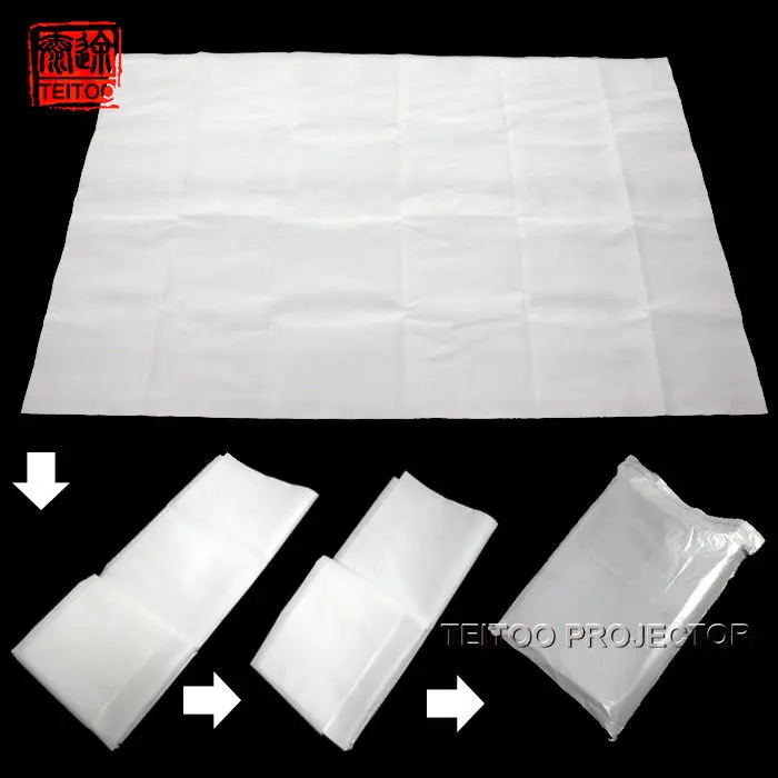 100 дюймов простой экран высокой четкости БЕЛЫЙ Проекционный 2 0x1 5 м Проектор