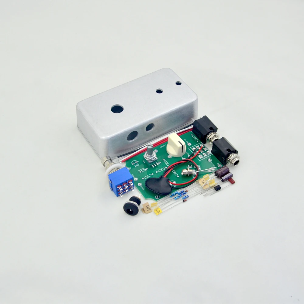 Новый Сделай Сам усилитель Stompbox гитарные педали комплект предварительно