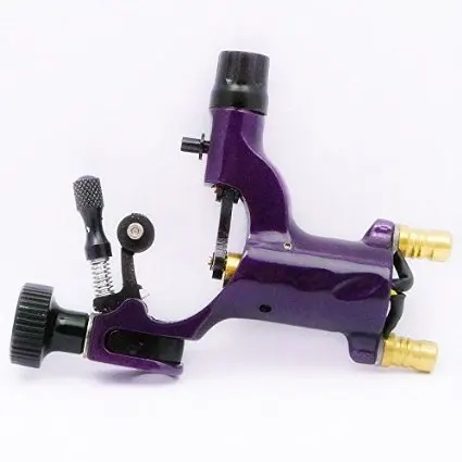

Pro 2pcs Mixed Purple&Green Dragonfly Rotary Motor Tattoo Machine For Liner Shader