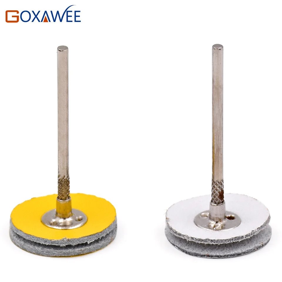 GOXAWEE 10pcs Polishing Wheel Buffing Brush Jewelry Metal Micro-Electronic for Dremel Accessories Rotary Tools Pads | Инструменты