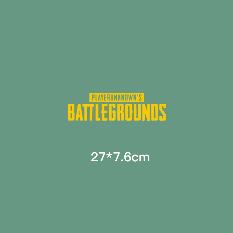 Военная армия PUBG железо на патчи теплопередачи наклейки патчи Одежда для Аппликации Значки diyt-рубашка E