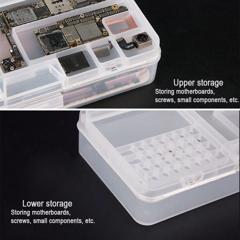 SUNSHINE SS-001A Storage Box Multi-function Phone LCD Screen Motherboard IC Chips Parts Organizer Repair | Инструменты