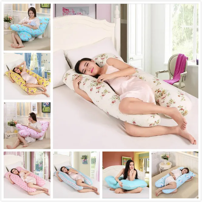 Многофункциональная Удобная Подушка для беременных Съемная U-образная подушка