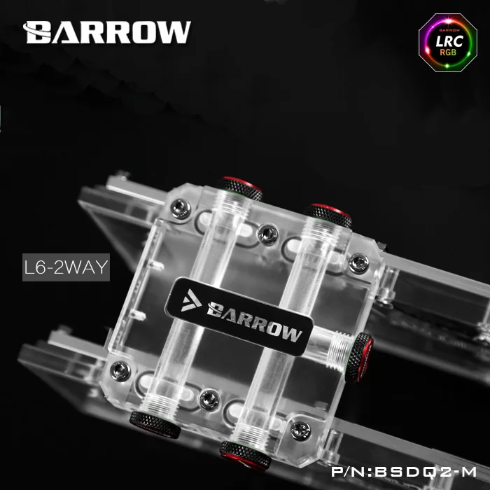 Блок для мостов Barrow BSDQ2/BSDQ3 SLI/CF Барроу Графическая карта Cross Fire rc1.0 12v 4pin Lighting|Кулеры