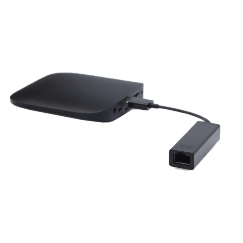 Оригинальный Xiaomi USB 2 0 адаптер Ethernet 10 Мбит/с/100 Мбит/с мегабит RJ45 сетевой для ТВ