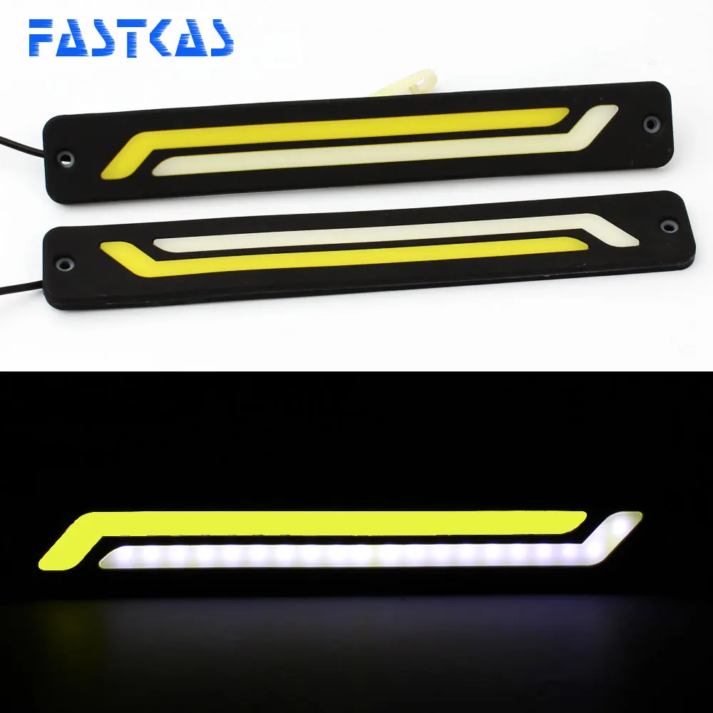 Дневные ходовые огни светильник 100% Водонепроницаемый светодиодный DRL белого и