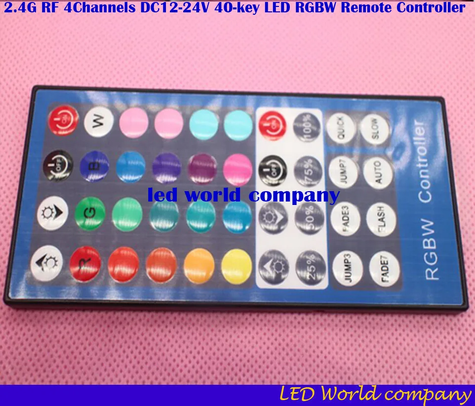 Пульт дистанционного управления RGBW с сенсорным экраном для светодиодной ленты 2