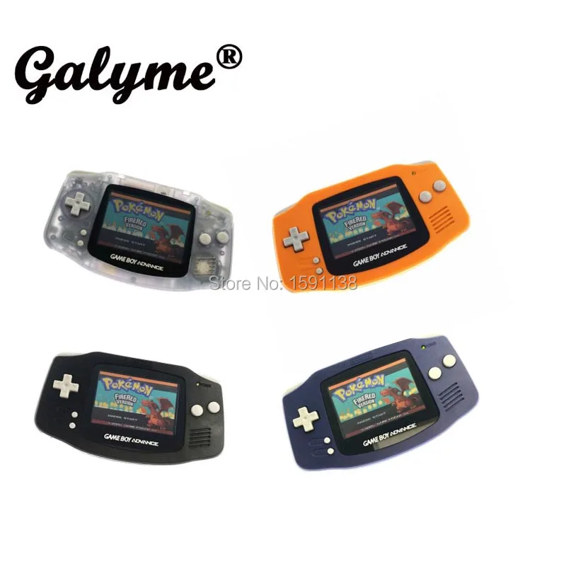 Игровая приставка NintndoGBA GameboyAdvance 4 цвета на выбор с подсветкой светильник для