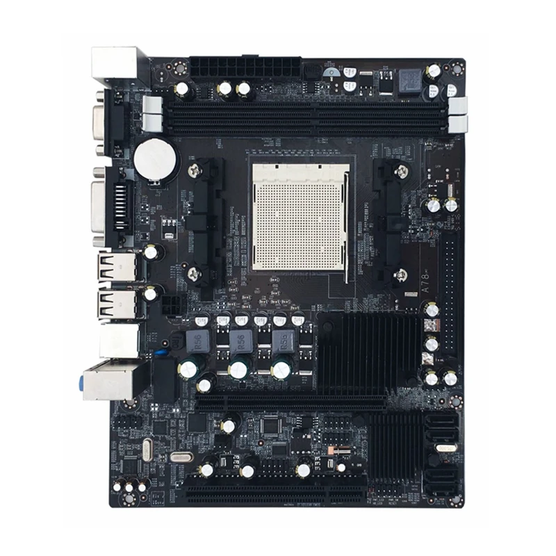 Новая 216*168 мм настольная материнская плата компьютера A780 4* SATA2.0 2DDR2 4 Гб ОЗУ Материнская плата ПК двухканальный DVI VGA Suppotr для AMD AM2