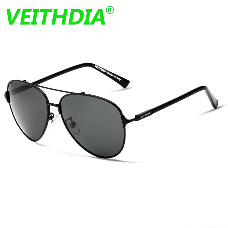 VEITHDIA оригинальный бренд HD линзы юрта поляризованные солнцезащитные очки мужские
