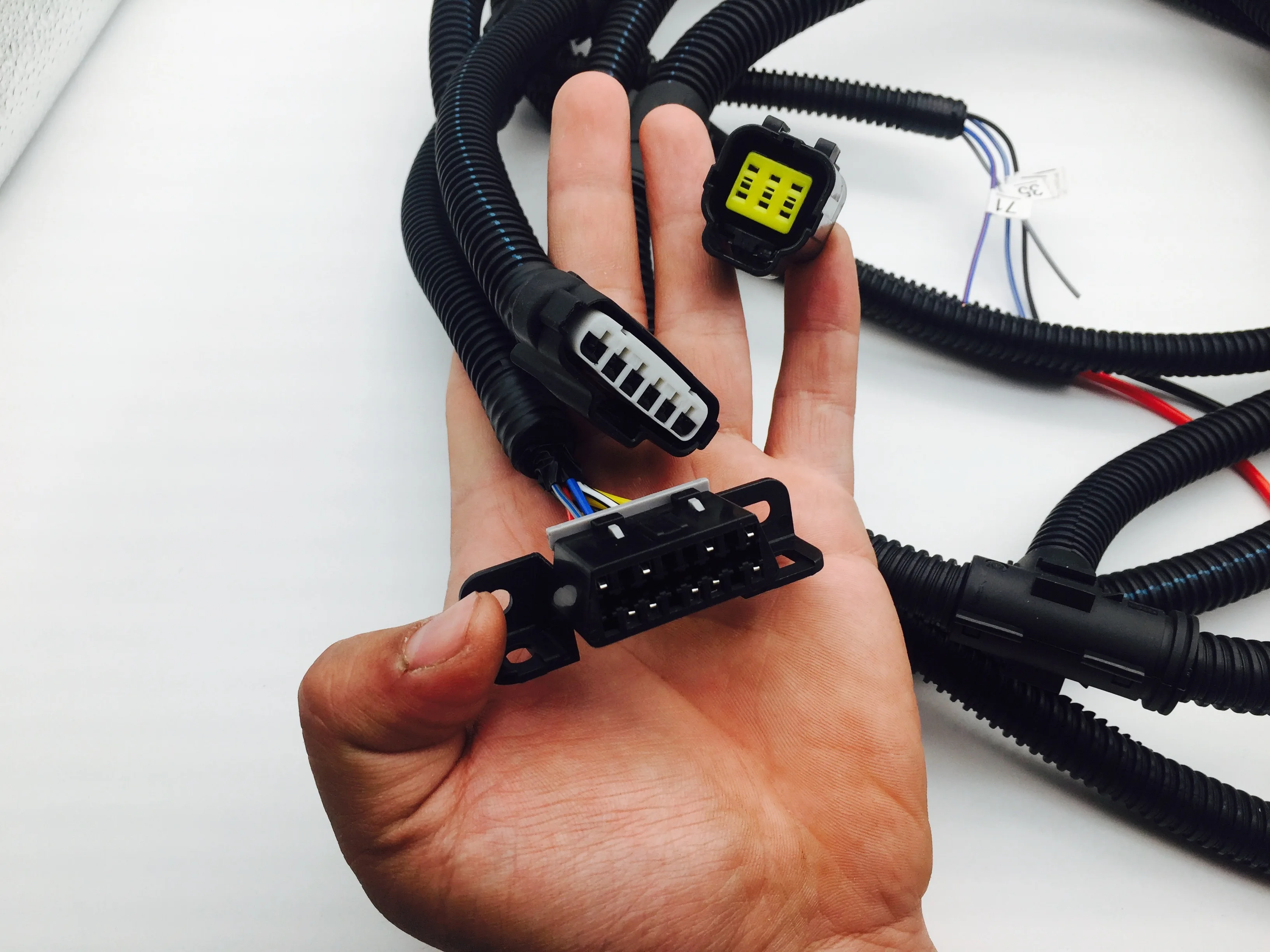 EDC17 автомобильный 94Pin ECU разъем ПК плата разъем с жгутом проводов Common Rail разъем для Bosch