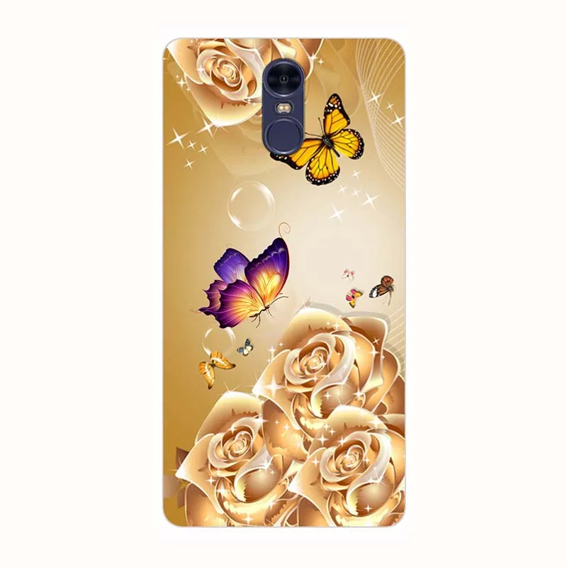 A147 Чехол для телефона s для Tecno Pouvoir 2 Pro LA7 6,", Чехол с красочным рисунком розы волка, милый чехол с рисунком, силиконовая задняя крышка, Fundas Para - Цвет: A147