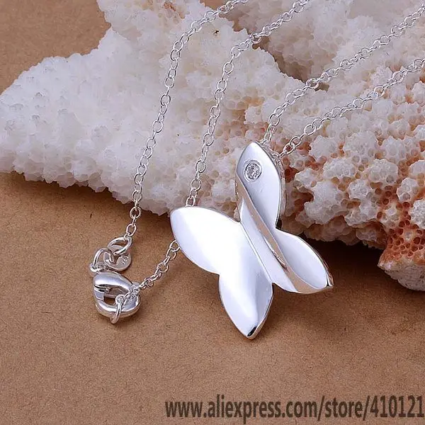 P311_2 ожерелье с покрытием из чистого серебра ювелирные изделия лидер продаж