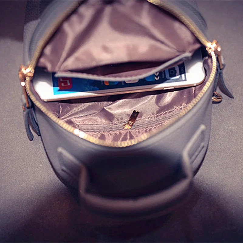 Qiaodi Дамские туфли из pu искусственной кожи рюкзак небольшой довольно сумка Bolsas