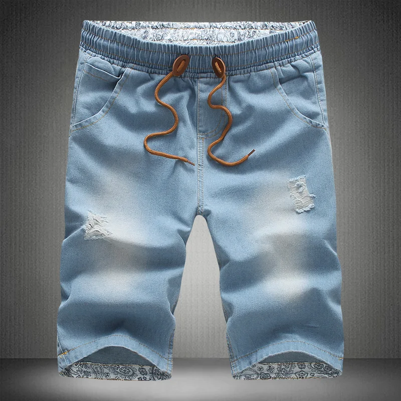 shorts jeans men big size 5xl men style men's shorts Denim shorts man denim shorts mens