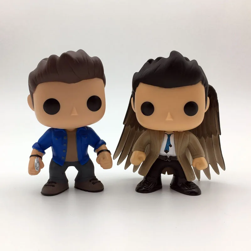10 см Сверхъестественное SPN персонаж Castiel 95 & Dean 94 фигурка игрушки|figure toy|action figure