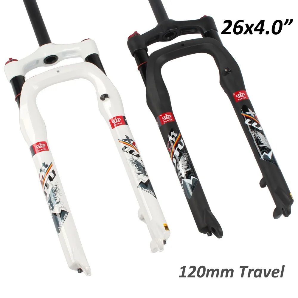 

Велосипедная вилка 26er MTB, подвеска 26x4,0 дюйма, алюминиевая Велосипедная вилка, воздушная подвеска, дисковая вилка 120 мм, для путешествий, для г...