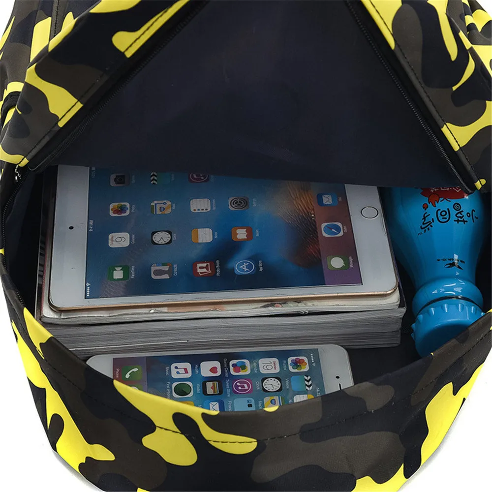 Hot Sale Camouflage Child Backpacks Kindergarten Bags School Students Cute Printing Oxford Rucksack Kids Bag School Bags 2 sizes