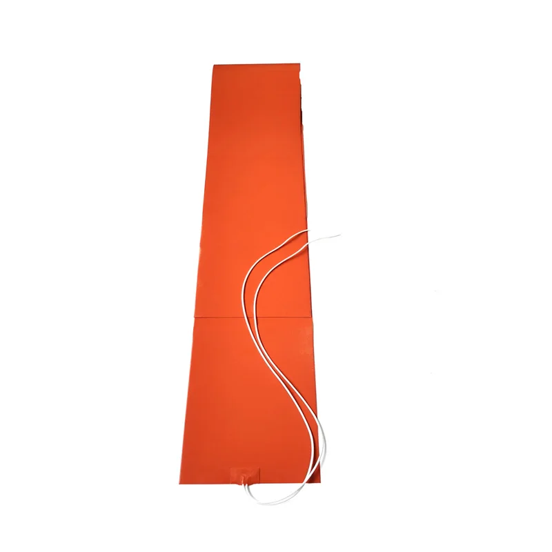 230v 2500w 250*2800*1.5mm Silicone Rubber Strip Heater Band 1000mm lead wire come out from middle of 250mm side | Дом и сад