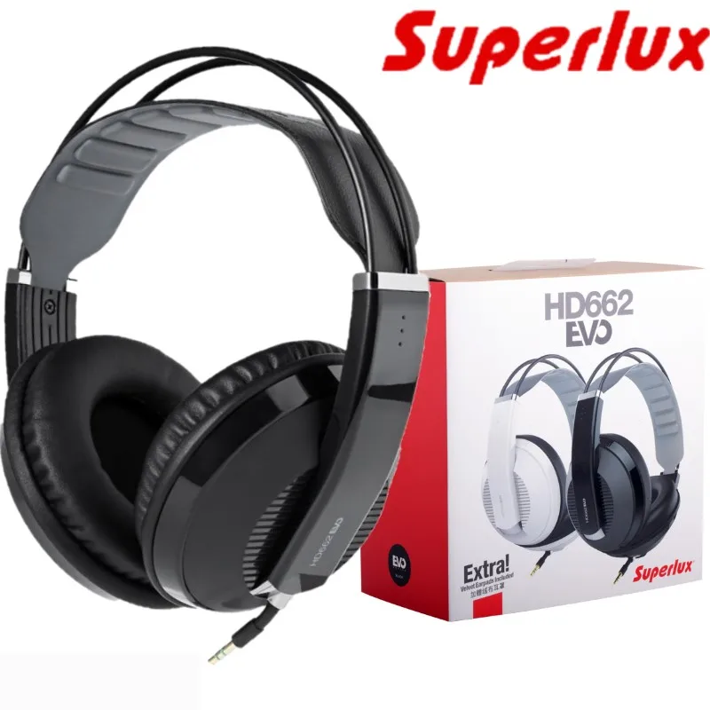 Superlux HD662EVO Игровые наушники закрытого типа с мониторингом и съемными наушниками