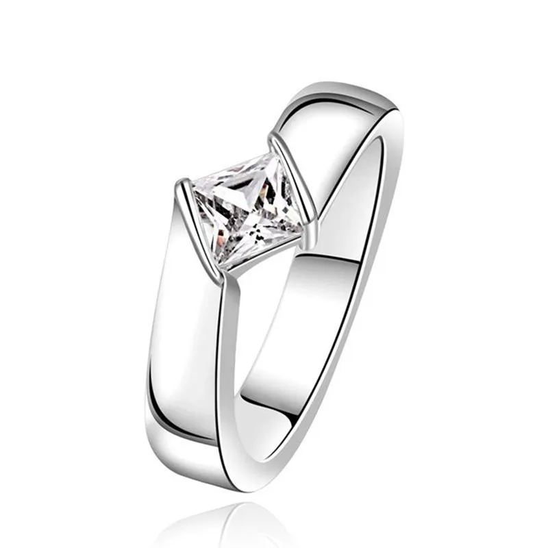 Посеребренная кольцо стерлингового серебра Jewelry Кольцо заводские цены моды