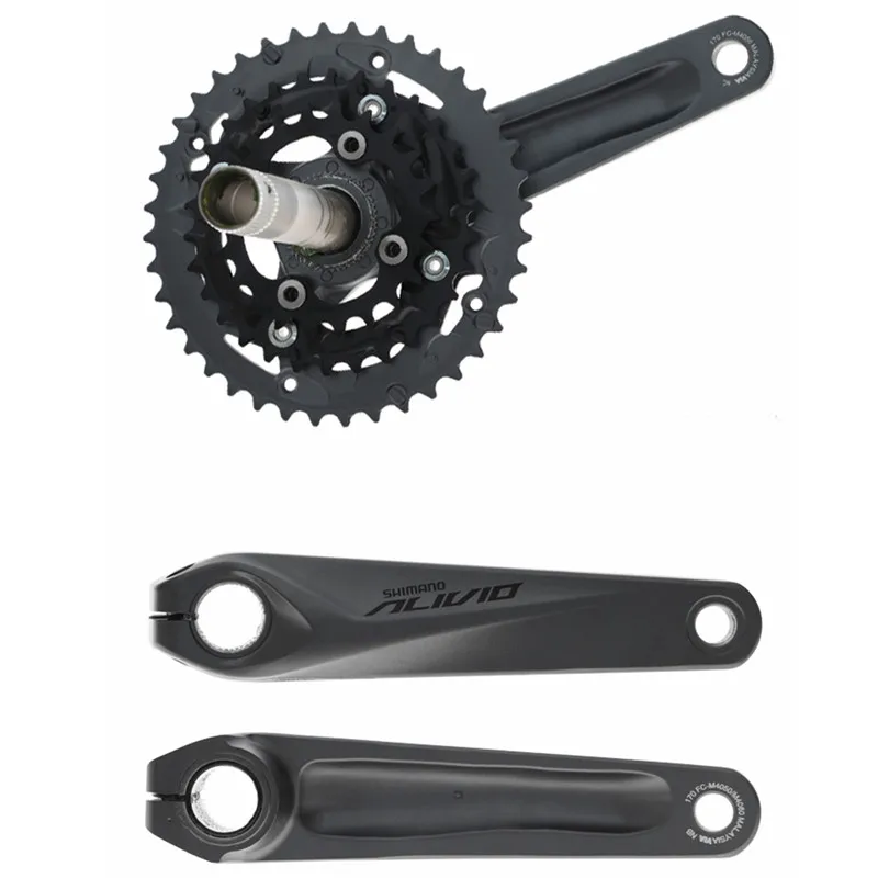 Абсолютно новая Оригинальная подлинный SHIMANO ALIVIO FC M4050/FC M4060 170 мм Звездочка 9/27