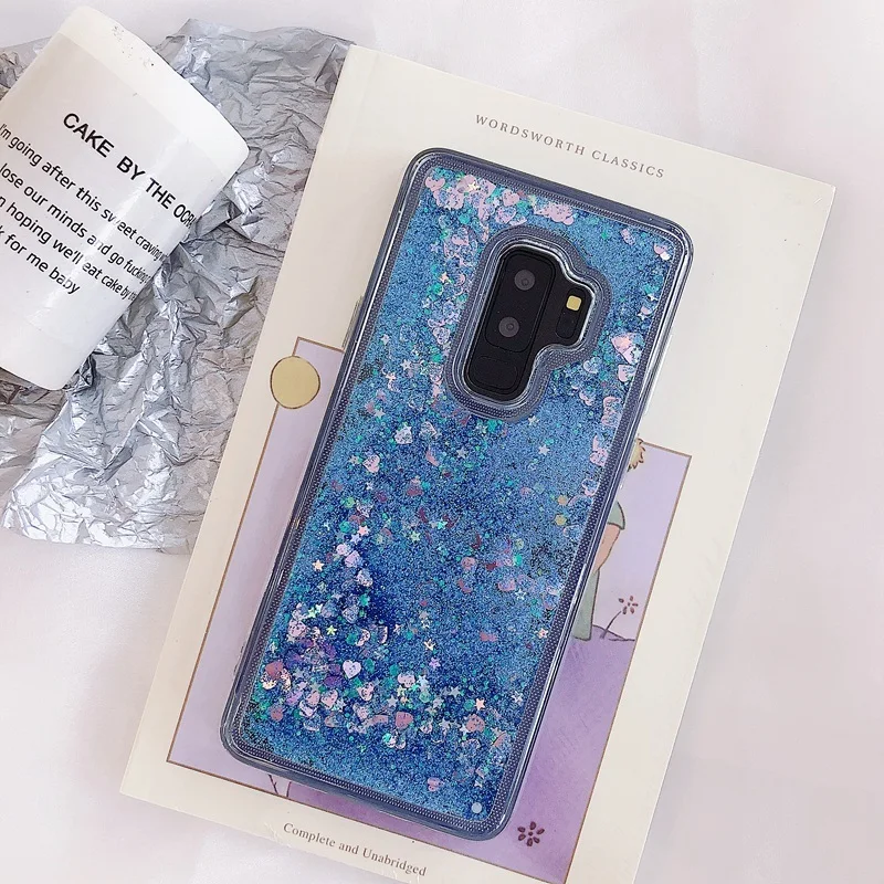 Жидкостный Мягкий силиконовый чехол для телефона для Samsung Galaxy S8 S9 S10 плюс S7 край J4 J6 J8 A6 A7 A8 A9 J3 J5 J7 A3 A5 A7