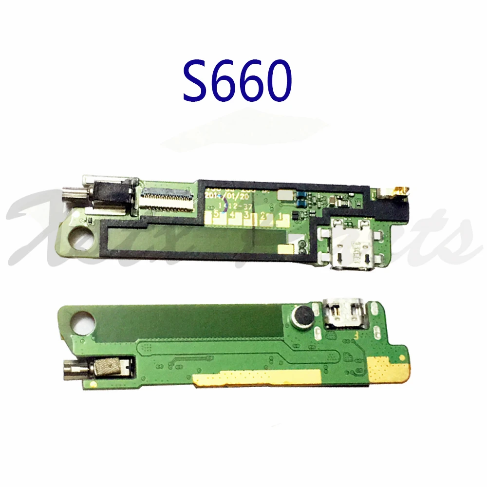 1 шт. Микро Док-станция разъем плата гибкий кабель для Lenovo S660 USB зарядный порт