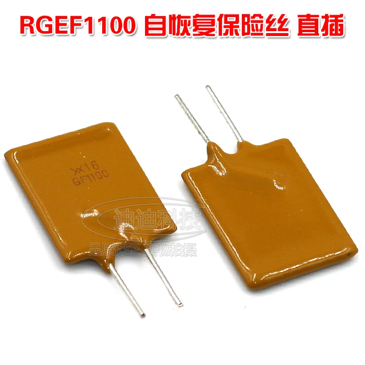 

Самовосстанавливающийся предохранитель PPTC RGEF1100 GF1100 11000MA 16V 11A прямая интерполяция