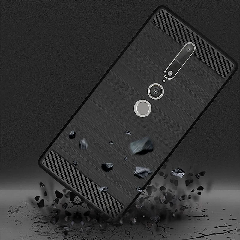 Защитный чехол из ТПУ Для lenovo Phab2 Plus, Мягкая силиконовая задняя крышка из углеродного волокна для lenovo Phab 2 Pro Fundas