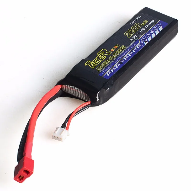 3s 11 1 V 2200 мА/ч 25C Батарея высокой мощности Li-po для RC вертолет самолет с