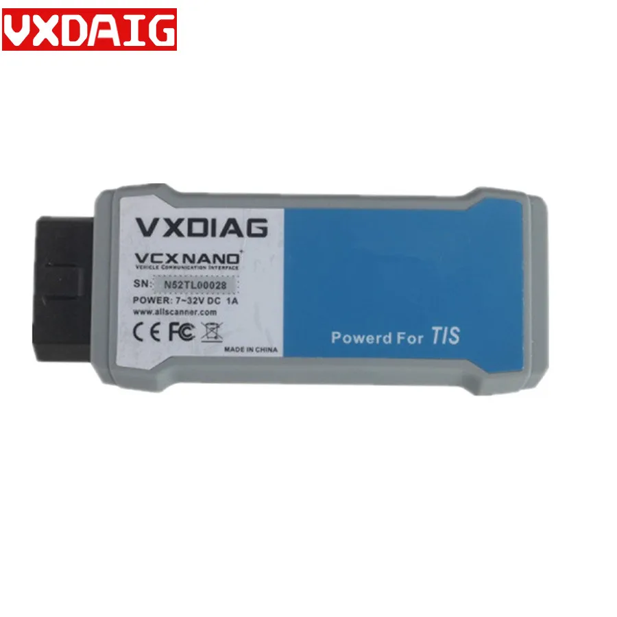 

WIFI Version VXDIAG VCX NANO for TOYOTA TIS Compatible SAE J2534 VXDIAG for TOYOTA Scan Tool