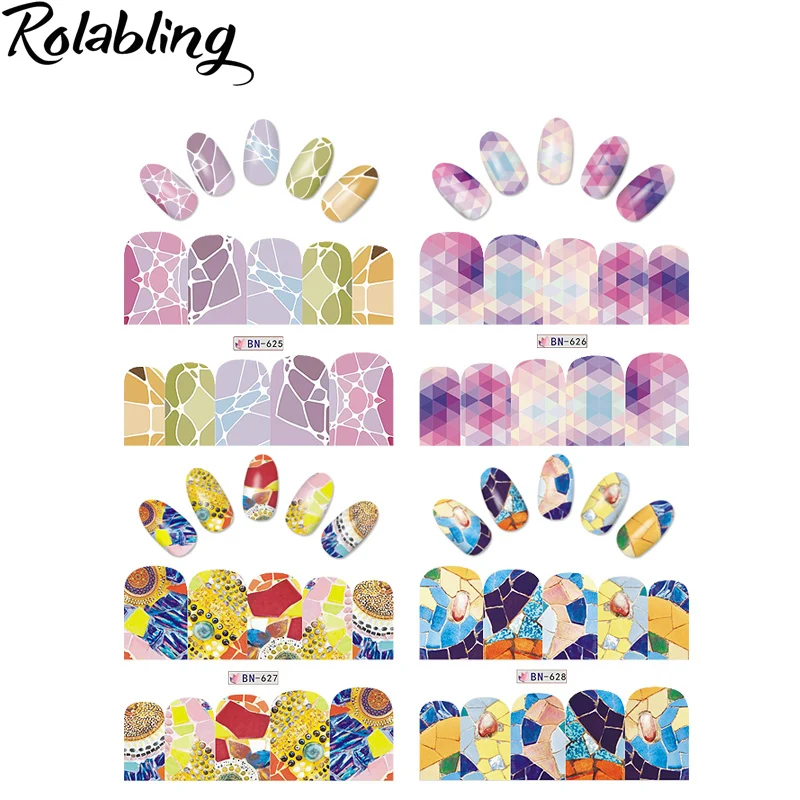 12 шт./компл. переводки для ногтей|nail stickers set|nail artset nail art |
