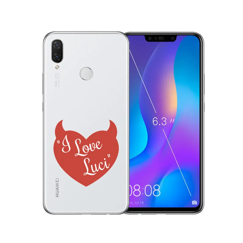 Чехол для телефона с изображением ангела Люцифера из американского ТВ Huawei Mate/P 8 9