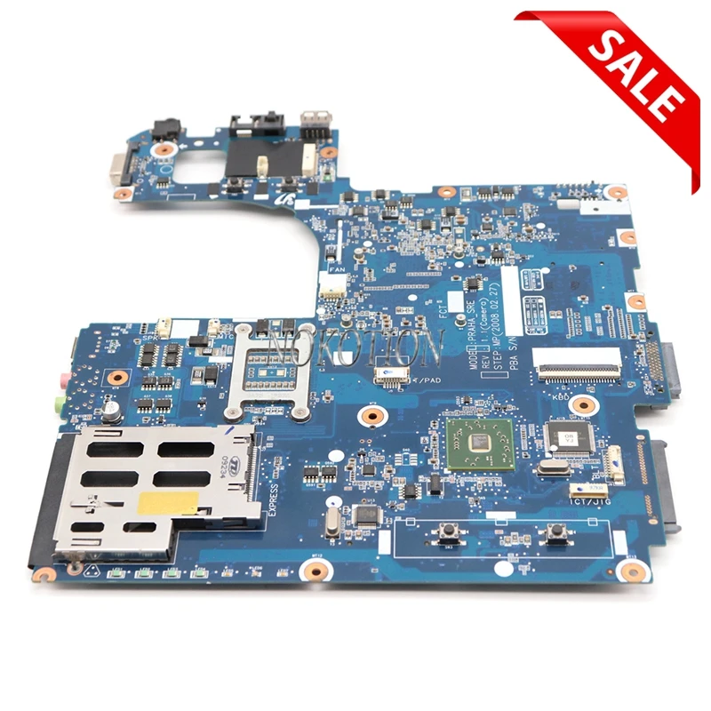 NOKOTION ноутбук материнская плата для Samsung R60 Plus NP-R60Y BA92-04772A основная плата RS600ME SB600 Radeon Xpress 1250 Бесплатный процессор