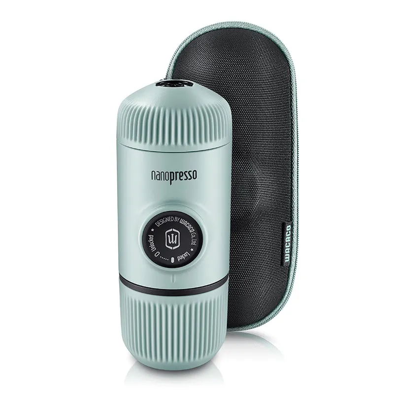 Wacaco Nanopresso портативная кофеварка для эспрессо Новый красочный + чехол обновленная
