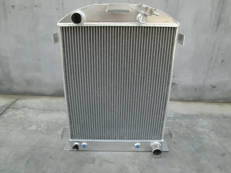 Алюминий радиатор для FORD 1932 Привет мальчик гриль оболочек CHEVY 62 мм ENGINE