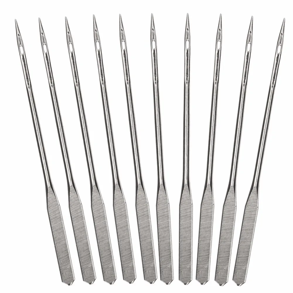 

Flexsteel 10 Pieces Universal Regular Point Sewing Machine Needles Size #9, 11, 14, 16 for Woven Fabric Sewing Tools & Accessory