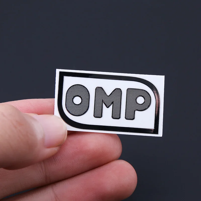ETIE OMP Логотип Автомобильные аксессуары гоночные 3 м виниловая оберточная