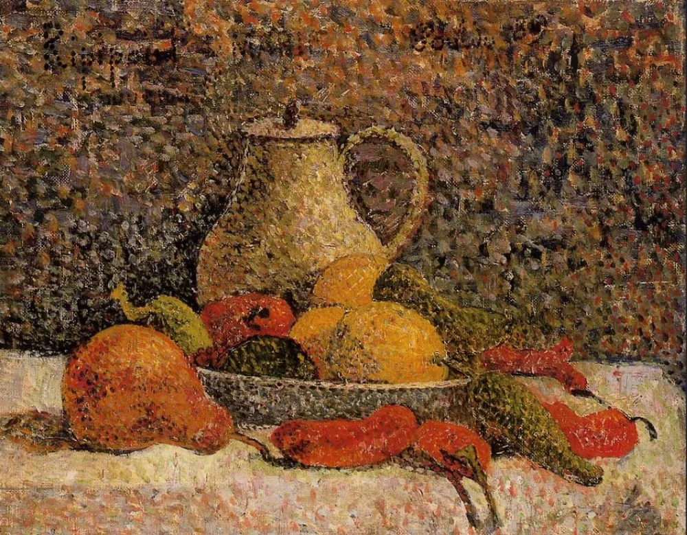 Высокое качество картина маслом холст репродукции натюрморт Ripipont (1889) пол Гоген